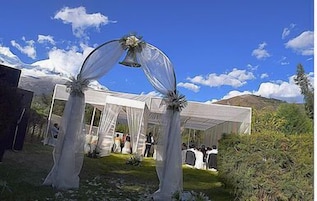 Área de bodas al aire libre