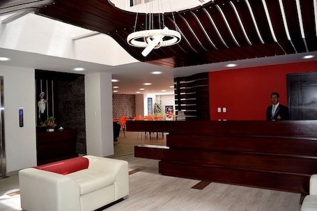 Reception. Hotel Avanty
