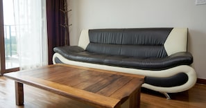 LCD TV, heated floors