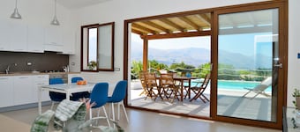 Pool und Meerblick, 5 Minuten von Scopello und dem Zingaro Reserve