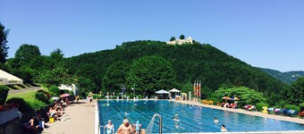 Apartment in the heart of the historic old town, roof terrace to the courtyard, great view