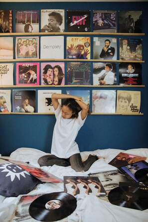 VINYL SUITE ROOM | Down comforters, desk, laptop workspace, blackout drapes - Hotel She, Osaka (Osaka)