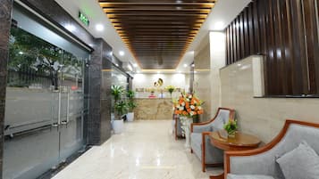 Sala de estar en el lobby