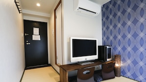 Japanese Room Twin | Bed sheets - Guest House One More Heart Nijojo 1 (Kyoto)
