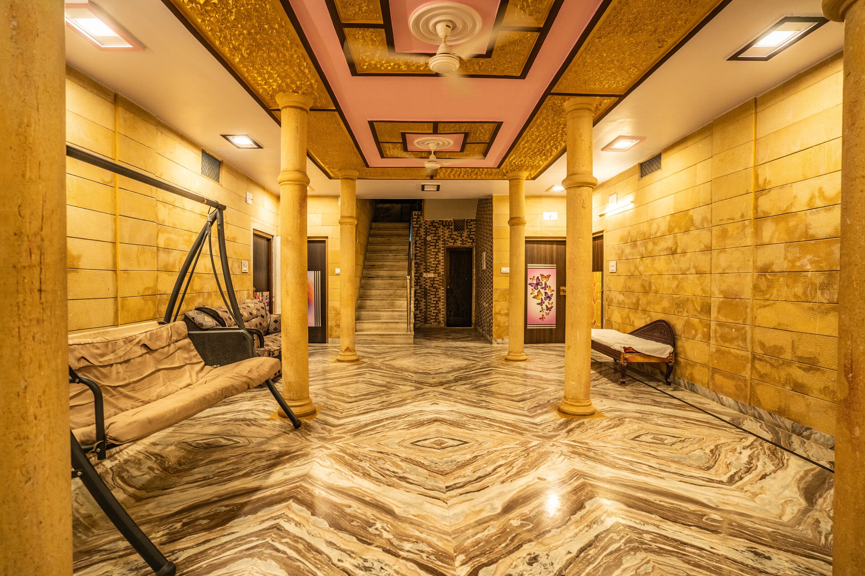 Una televisión de pantalla plana