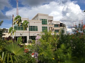 Vue depuis l’hébergement