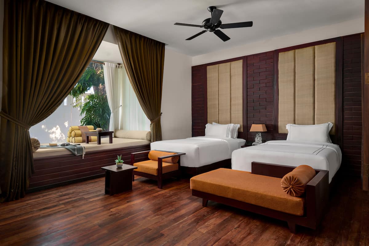 Classic Suite, Twin Beds | 1 kamar tidur, seprai Frette Italia, dan seprai premium
