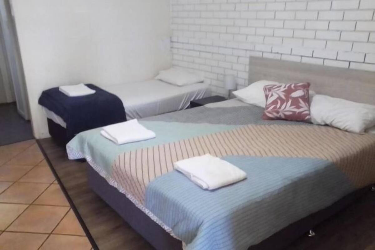 Desk, iron/ironing board, free WiFi, bed sheets