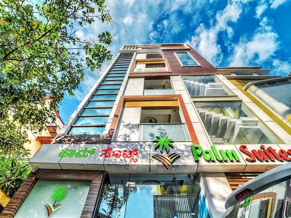 Voorkant van accommodatie