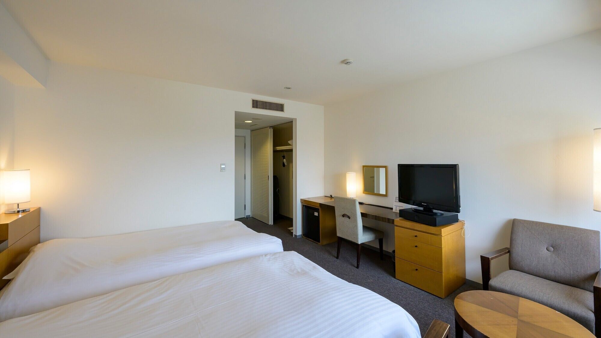 In-room safe, desk, blackout curtains, iron/ironing board (on request)