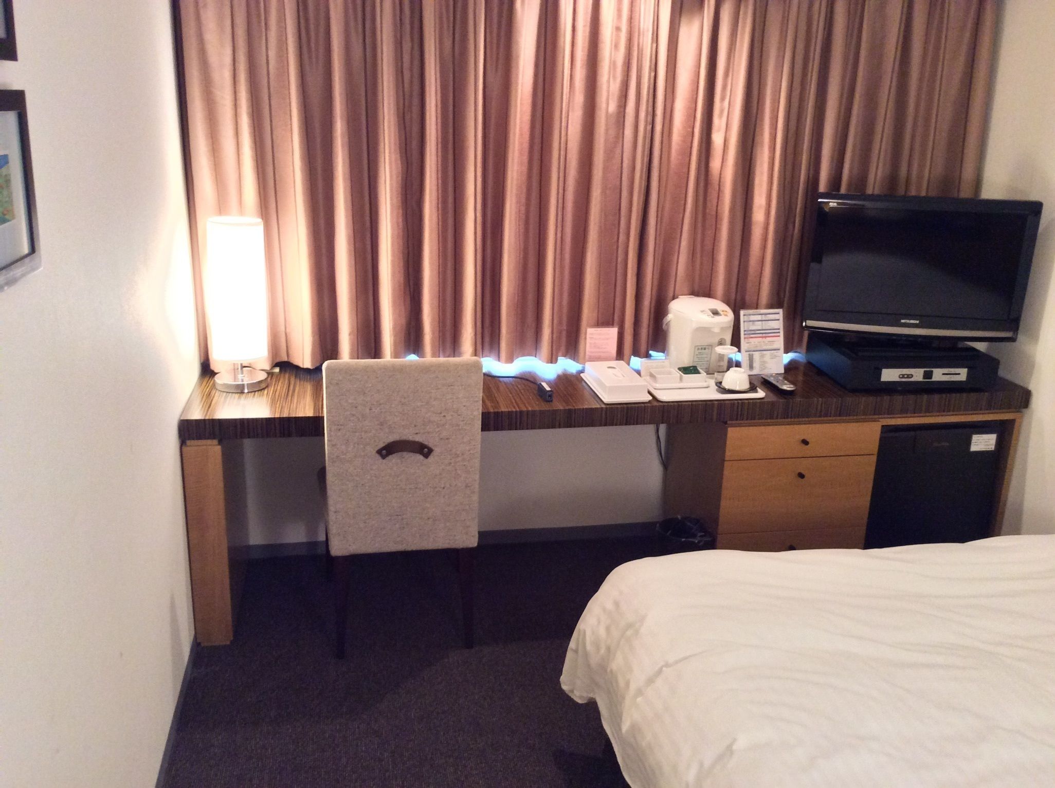 in-room safe, desk, blackout curtains, iron/ironing board