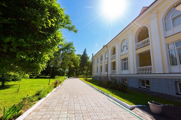 Overnattingsstedets uteområder