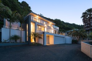 Front of property – evening/night