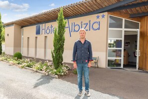 Façade de l’hébergement