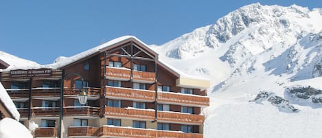 Voorkant van accommodatie