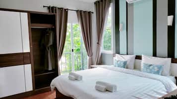 6 bedrooms, minibar, in-room safe, individually decorated