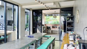 Pool villa combine 3 houses 7 bedrooms | Private kitchen