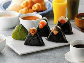 Gratis japansk morgenmad hver dag