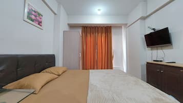 Estudio | 1 dormitorio, ropa de cama de alta calidad, escritorio