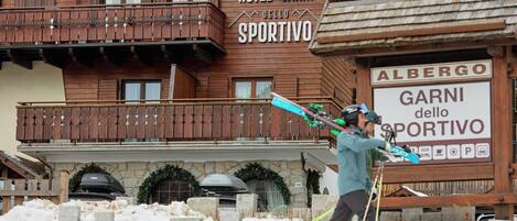 Fassade der Unterkunft