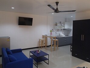 Superior Studio | Living area | 42-inch flat-screen TV with cable channels, TV - Coconoi Residence (Rawai)