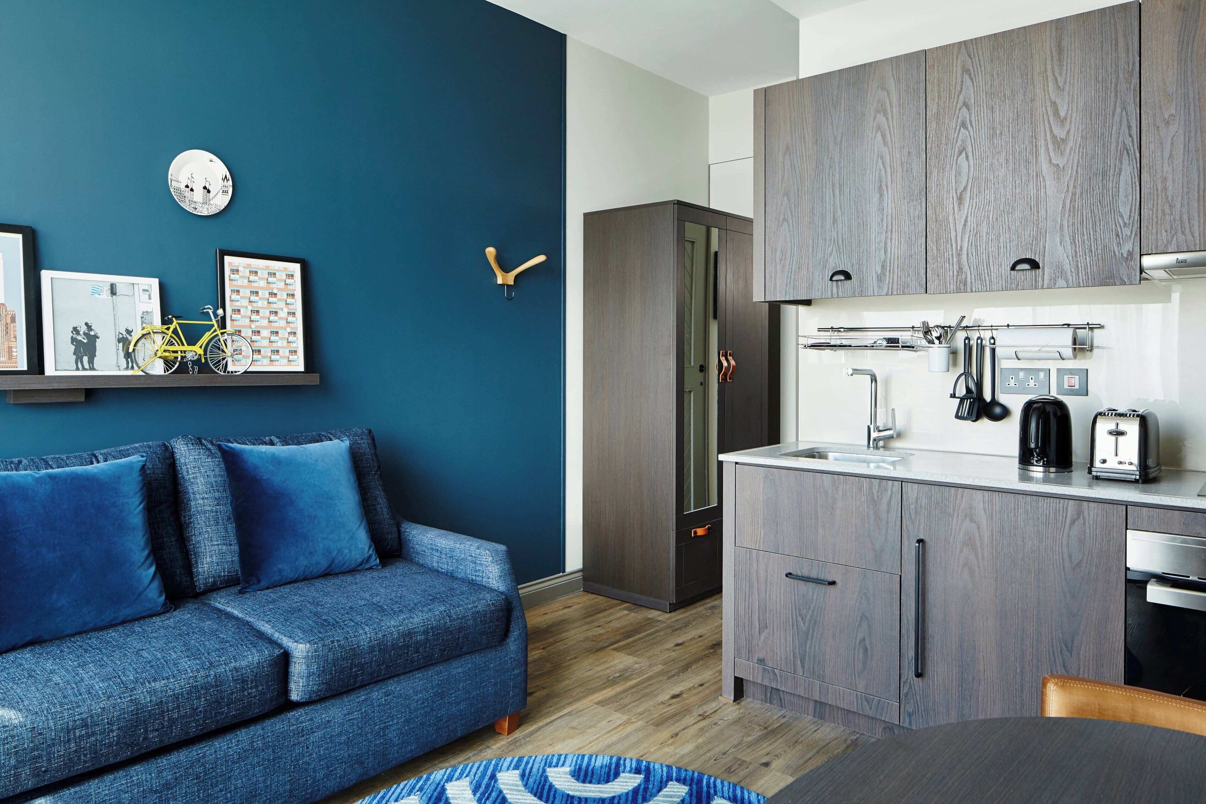 in-room safe, desk, laptop workspace, iron/ironing board