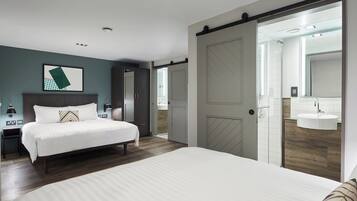 Studio Suite Deluks, 1 kamar tidur | 1 kamar tidur, brankas, meja kerja, dan ruang kerja ramah laptop