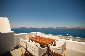 Deluxe-Villa, 3 Schlafzimmer, eigener Pool | Ausblick vom Zimmer