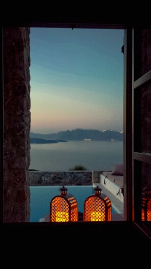 View from room - Adelante 88 (Santorini)