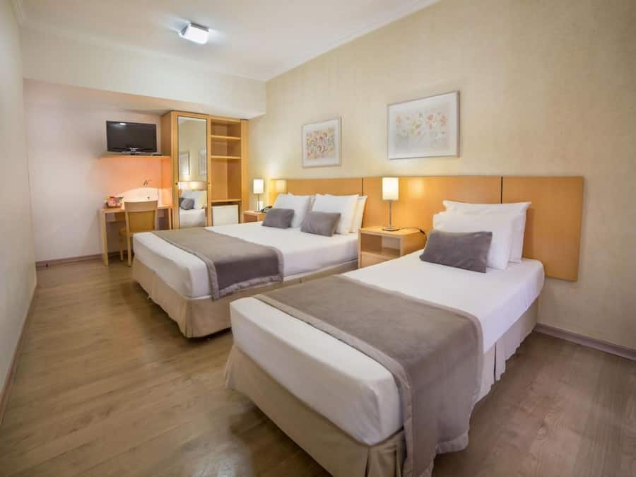 Minibar, desk, blackout curtains, free WiFi