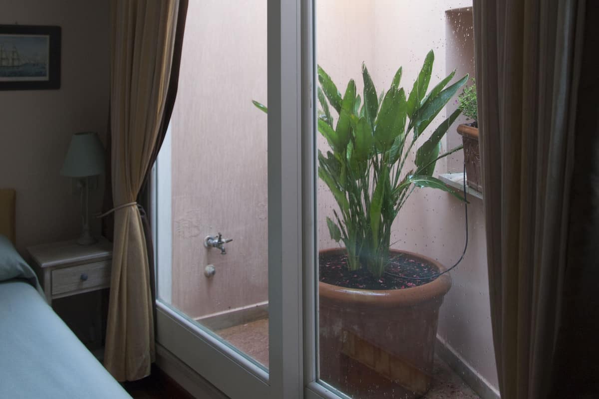 Economy Double Room, Sea View (private bathroom not in room) | 1 bedroom, premium bedding, down comforters, pillowtop beds