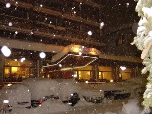 Front of property – evening/night
