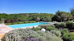Casa Deluxe, 4 habitaciones, alberca privada, vista al jardín | Vista desde la habitación