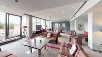 Zona de estar del vestíbulo