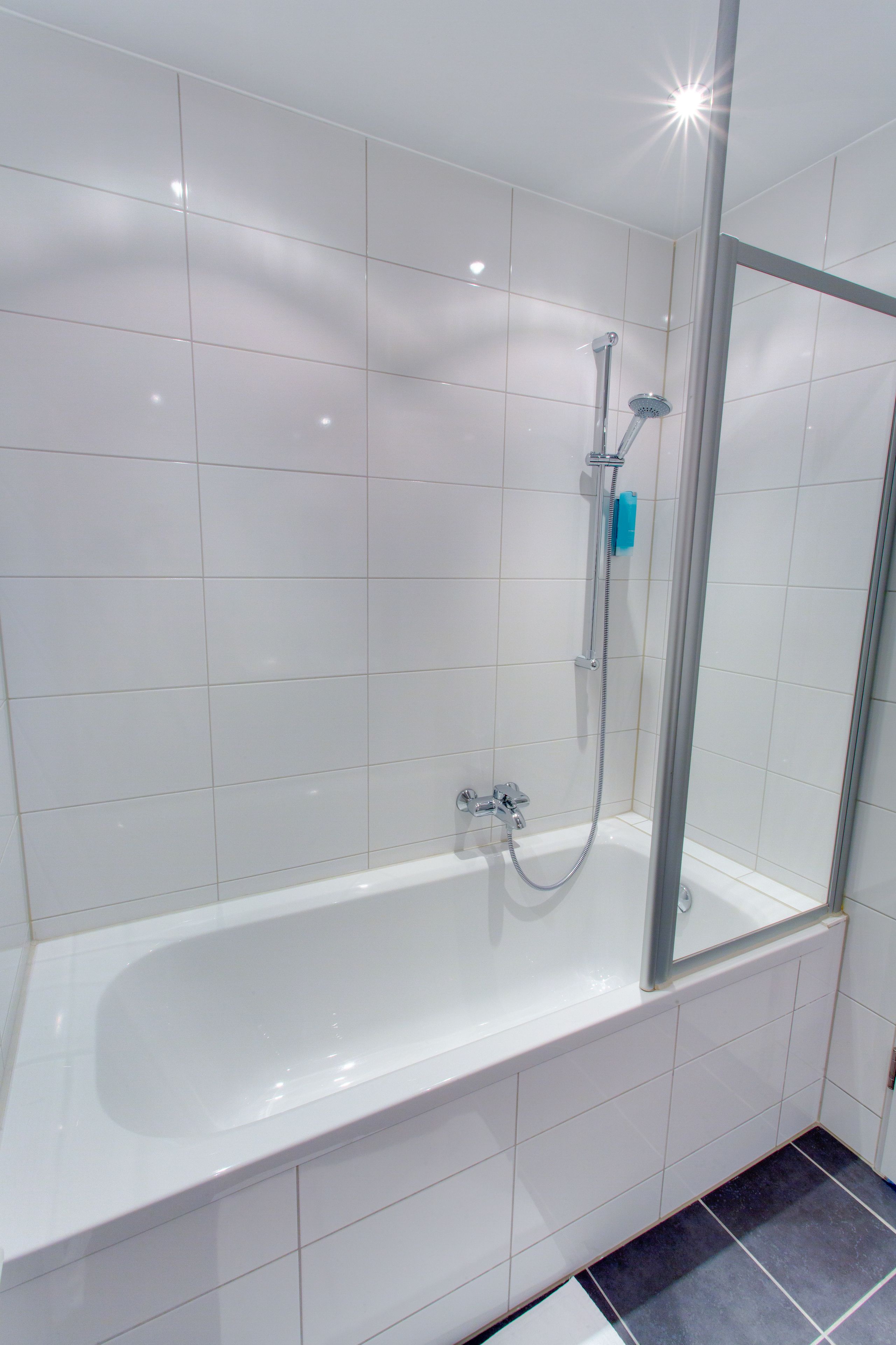 free toiletries, hair dryer, towels, soap