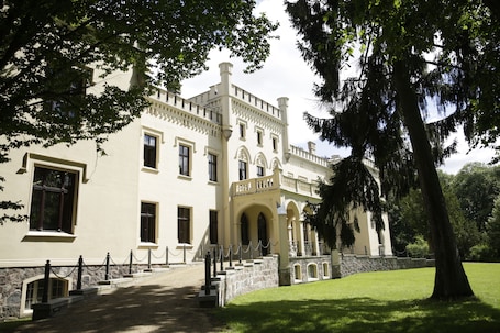 Overnatningsstedets facade