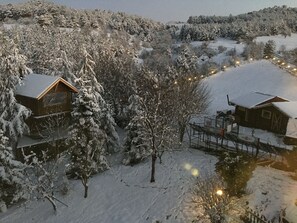 Entrée de l’hébergement