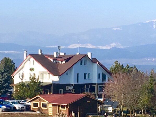 Façade de l’hébergement