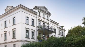 Fassade der Unterkunft