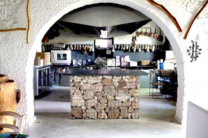 Interior entrance