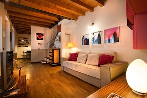 Apartment, 2 Bedrooms | Living area