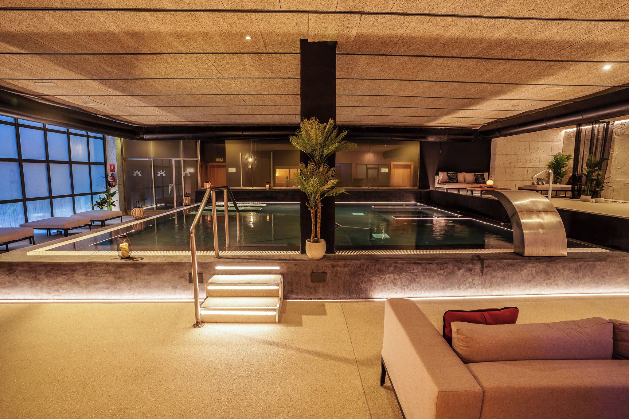 sauna, steam room, turkish bath/hammam, body treatments, hydrotherapy