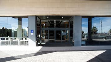 Entrada de la propiedad