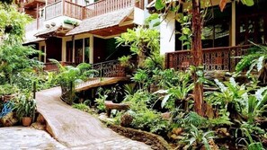 豪華雙床房 | 露台/庭院