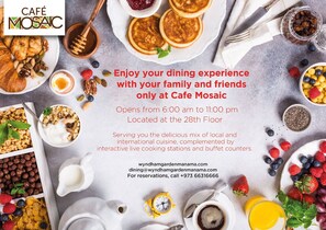 6 restaurants, lunch, dinner served; Brazilian cuisine - Wyndham Garden Manama (Manama)