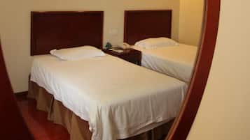 Free WiFi, bed sheets