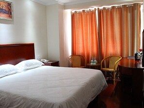Blackout curtains, iron/ironing board, free WiFi