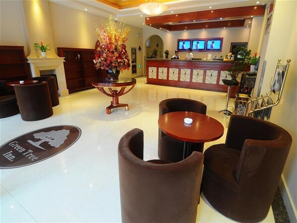 Sala de estar en el lobby