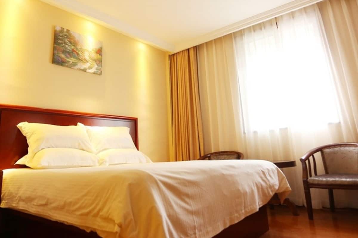Blackout drapes, iron/ironing board (on request), WiFi (free)