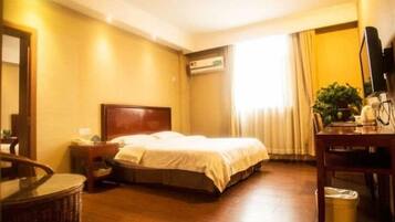 Desk, WiFi (free), bed sheets